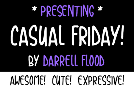 Casual Friday font